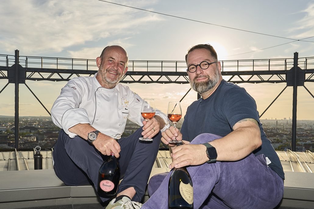 THOMAS KAMMEIER & FRIENDS Champagner-PopUp x Gasometer SKY